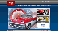 Desktop Screenshot of apexmotors1.com
